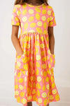 Girls Lemon Dress