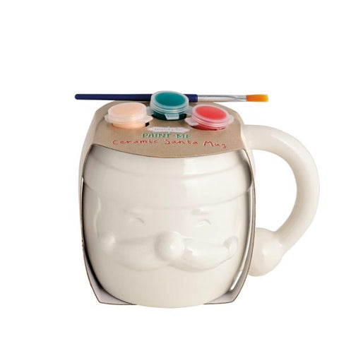Ceramic Santa Mug-Paint me