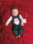 Santa Green Cord Outfit