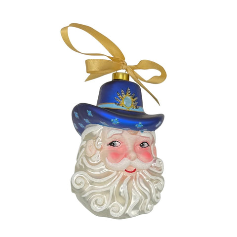 Cowboy Santa Designer Ornament