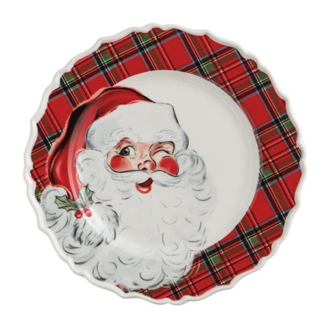 Santa Salad Plate