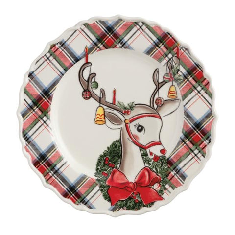Reindeer Salad Plate