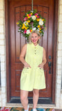 Butter Yellow Dress