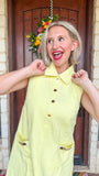 Butter Yellow Dress