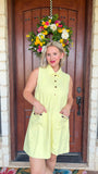 Butter Yellow Dress
