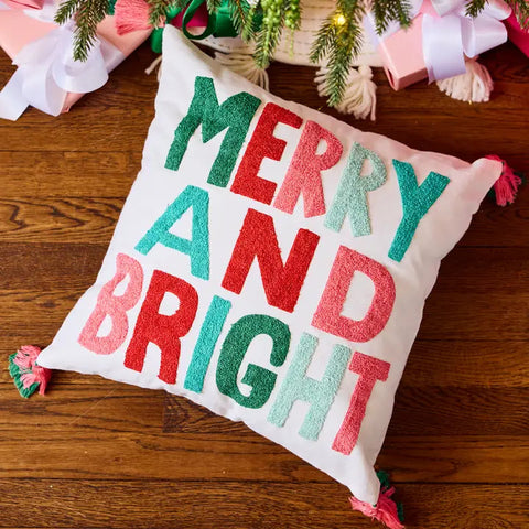 Merry & Bright Pillow