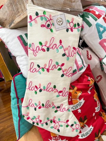 Christmas Lights Stocking