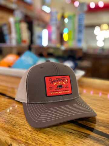 Brown Western Aloha Hat