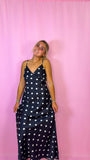 Polka Dot Maxi Dress