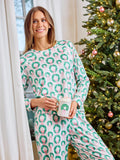 Rosy Wreaths PJ Set