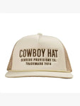 Cowboy Hat: Cream