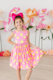 Pink Lemonade Tank Twirl Dress: 7/8