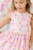 Ice Cream & Shout Tank Twirl Dress: 5/6