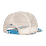 Coastal Cowgirl Hat: Cream/Teal