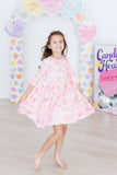 Blushing Bows Twirl Dress