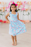 Crab Walk Ruffe Dress
