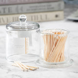 Glass Jar + White Matches