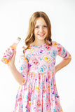 Girls Girly Pop Dress