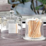 Glass Jar + White Matches