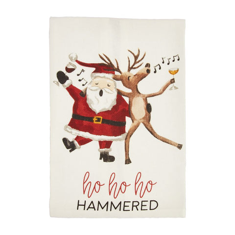 Hammered Drinking Towel