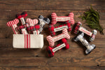 Holiday Dog Bone Toy