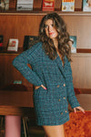 The Blue MJ Blazer Dress