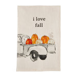 I Love Fall Tea Towel