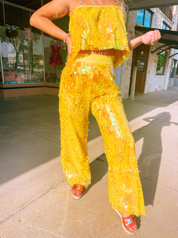 Big Bird Sparkle Pants