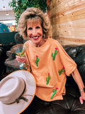 Cactus Sequin Tee
