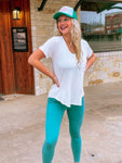 Classic White V-Neck