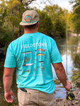 Fishing Lures Tee-Mint