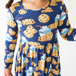 Milk & Cookies Twirl Dress