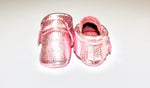 Pink Metallic Moccs