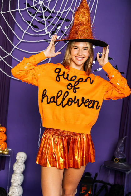 Queen Of Halloween Sweatshirt