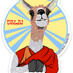 Dalai Llama Sticker