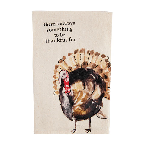 Thankful Turkey Tea Towel